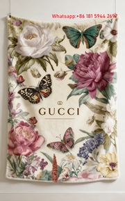 Gucci Floral Aviary Throw blankets Botanical Butterfly Tapestry IMG_2782